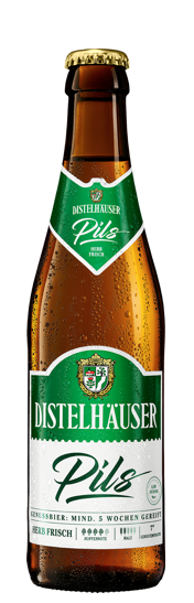 Unser Pils: die Krone Distelhäuser Braukunst